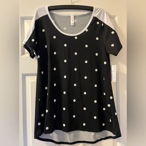 BNWT Lularoe Polka Dot Classic T